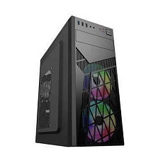 EUROCASE skříň ML N6-560B, ATX, 2x USB-A, 1x USB-C, 2x 120mm ARGB Fan, černá EUROCASE skříň ML N6-560B, ATX, 2x USB-A, 1x USB-C, 2x 120mm ARGB Fan, černá