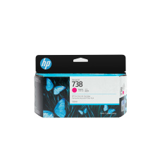 HP 738 130-ml Magenta DesignJet Ink Cartridge HP 738 130-ml Magenta DesignJet Ink Cartridge