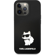 Karl Lagerfeld Liquid Silicone Choupette NFT kryt iPhone 13 Pro černý