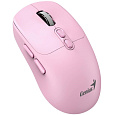 GENIUS myš NX-8080S BT/ duální Bluetooth + 2,4GHz/ 1600 dpi/ Copilot/ bezdrátová/ tichá/ růžová