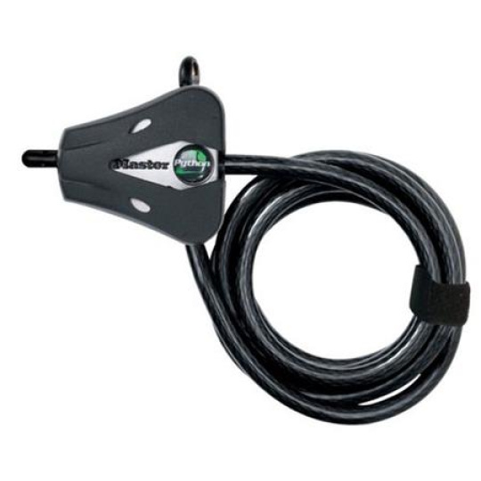 Master Lock Zkracovací lanový zámek  Python 8418EURD - 8mm Master Lock Zkracovací lanový zámek  Python 8418EURD - 8mm