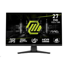 MSI LCD MAG 272F, 27", IPS, FHD, 200Hz, 0,5ms, Black MSI LCD MAG 272F, 27", IPS, FHD, 200Hz, 0,5ms, Black