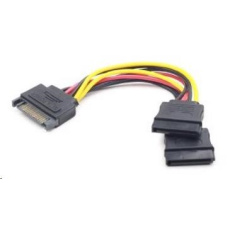 GEMBIRD Kabel SATA napájecí rozdvojka 2x SATA, 15cm GEMBIRD Kabel SATA napájecí rozdvojka 2x SATA, 15cm