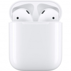 Apple AirPods bezdrátová sluchátka (2019) bílá