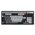 A4tech Bloody B950 podsvícená mechanická herní klávesnice RGB, Brown Switch, USB, CZ, šedá