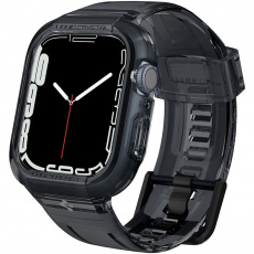 Spigen Liquid Crystal Pro kryt Apple Watch 44/45mm šedý Spigen Liquid Crystal Pro kryt Apple Watch 44/45mm šedý