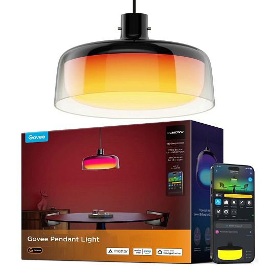 Govee Pendant Light RGBICWW závěsná lampa Matter Govee Pendant Light RGBICWW závěsná lampa Matter
