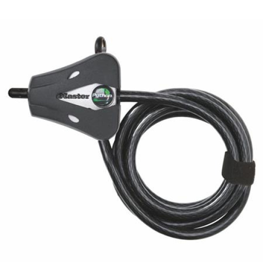 Master Lock Zkracovací lanový zámek  Python 8417EURDPRO - 5mm
