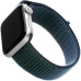 FIXED Nylon Strap nylonový pásek pro Apple Watch 42/44/45mm temně modrý