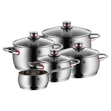 WMF Quality One sada hrnců, nerezová ocel, lze mýt v myčce, 5 kusů WMF Quality One sada hrnců, nerezová ocel, lze mýt v myčce, 5 kusů