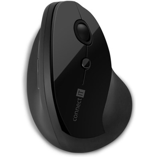CONNECT IT FOR HEALTH ergonomická vertikální myš černá