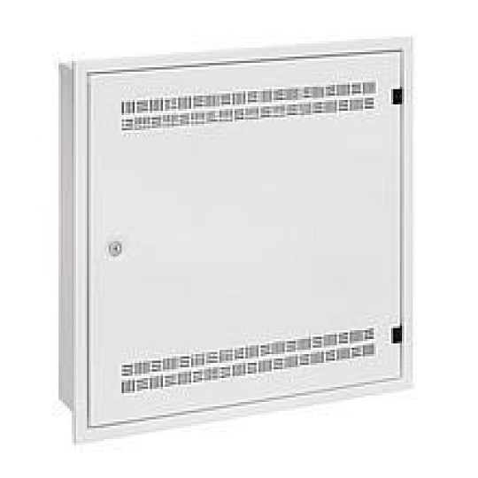Solarix rozvaděč LC-18 do zdi s lištami 2U, 4U a 11U, 550x550 bílá RAL9003 s rámečkem k zazdění LC-18-55-15-W-W Solarix rozvaděč LC-18 do zdi s lištami 2U, 4U a 11U, 550x550 bílá RAL9003 s rámečkem k zazdění LC-18-55-15-W-W