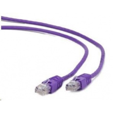GEMBIRD kabel patchcord CAT6 stíněný FTP 0,5m, fialový GEMBIRD kabel patchcord CAT6 stíněný FTP 0,5m, fialový