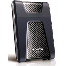 ADATA Externí HDD 1TB 2,5" USB 3.1 DashDrive Durable HD650, černý (gumový, nárazu odolný) ADATA Externí HDD 1TB 2,5" USB 3.1 DashDrive Durable HD650, černý (gumový, nárazu odolný)