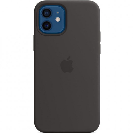 Apple silikonový kryt s MagSafe na iPhone 12 a iPhone 12 Pro černý