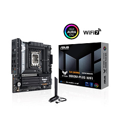 ASUS MB Sc LGA1851 TUF GAMING B860M-PLUS WIFI, Intel B860, 4xDDR5, 1xUSB4, 1xDP, 1xHDMI, WiFi, mATX ASUS MB Sc LGA1851 TUF GAMING B860M-PLUS WIFI, Intel B860, 4xDDR5, 1xUSB4, 1xDP, 1xHDMI, WiFi, mATX