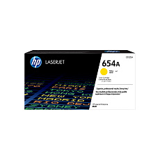 HP 654A Yellow LJ Toner Cart, CF332A (15,000 pages)