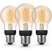 Philips Hue White Filament Bluetooth 3x žárovka LED E27 7W 550lm