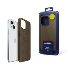 3mk HARDY MagFabric Case pro Apple iPhone 15 Pro Max, Taupe 3mk HARDY MagFabric Case pro Apple iPhone 15 Pro Max, Taupe