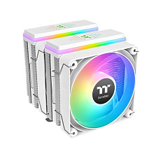 THERMALTAKE Chladič CPU Astria 600 ARGB, 2x120mm, LGA1851, AM5, bílá