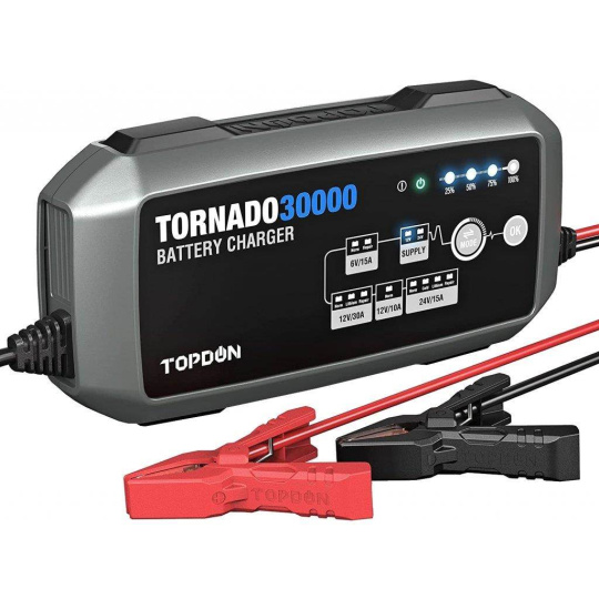 TOPDON nabíječka autobaterie Tornádo 30000 TOPDON nabíječka autobaterie Tornádo 30000