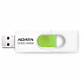 ADATA Flash Disk 256GB UV320, USB 3.2, bílo-zelená