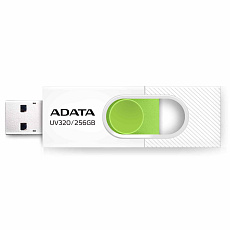 ADATA Flash Disk 256GB UV320, USB 3.2, bílo-zelená ADATA Flash Disk 256GB UV320, USB 3.2, bílo-zelená