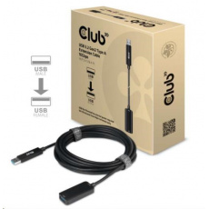 Club3D Kabel prodlužovací USB 3.2 Gen2 (M/F) 10Gbps, 5m