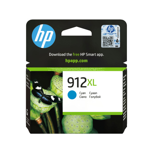 HP 912XL High Yield Cyan Original Ink Cartridge (700 pages)