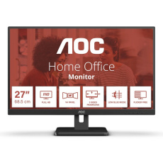 AOC MT VA LCD WLED 27" 27E3UM - VA panel, 1920x1080, D-Sub, HDMI, DP, USB 3.2, repro AOC MT VA LCD WLED 27" 27E3UM - VA panel, 1920x1080, D-Sub, HDMI, DP, USB 3.2, repro