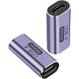 PremiumCord 40Gbps Aluminium USB-C Female - USB-C Female spojka