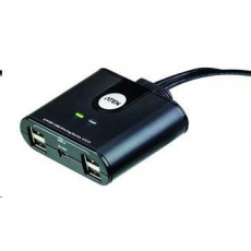 ATEN USB 2.0 Přepínač periferií 2:4 US-224 ATEN USB 2.0 Přepínač periferií 2:4 US-224