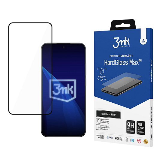 3mk tvrzené sklo HardGlass Max Black pro Redmi Note 15 Pro 5G 3mk tvrzené sklo HardGlass Max Black pro Redmi Note 15 Pro 5G
