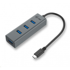 i-tec USB-C Metal 4-portový HUB i-tec USB-C Metal 4-portový HUB