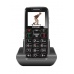 EVOLVEO EasyPhone, mobilní telefon pro seniory s nabíjecím stojánkem (černá barva)