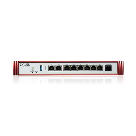Zyxel USG FLEX 200 H, User-definable ports with 2*2.5G & , 6*1G, USB  with 1 YR Entry Defense Pack
