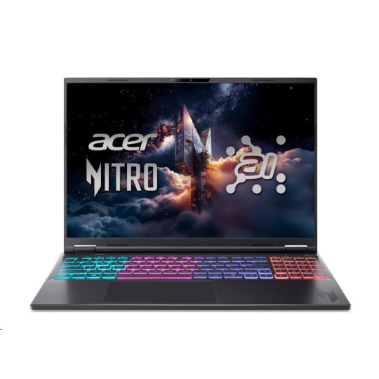 ACER NTB Nitro 16S AI (AN16S-61-R3HE),R9 AI-365,16"WQXGA,32GB,1TB SSD,RTX 5070,W11H,Black