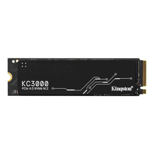 Kingston SSD 1024GB KC3000 M.2 2280 NVMe™ PCIe Gen 4 (R 7000MB/s; W 6000MB/s)