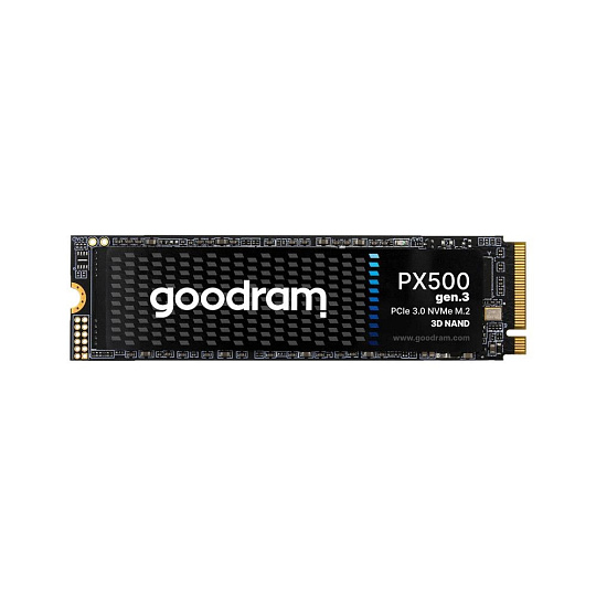 GOODRAM SSD PX500 Gen.3 256GB, PCIe Gen3x4, M.2 2280, (R:3200/W:1300MB/s) GOODRAM SSD PX500 Gen.3 256GB, PCIe Gen3x4, M.2 2280, (R:3200/W:1300MB/s)