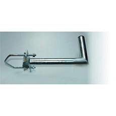 Držák antény na stožár do průměru 150mm s vinklem, žárový zinek, délka 35cm