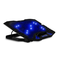 EVOLVEO Ania 5, chladicí podstavec pro notebook, modré podsvícení EVOLVEO Ania 5, chladicí podstavec pro notebook, modré podsvícení