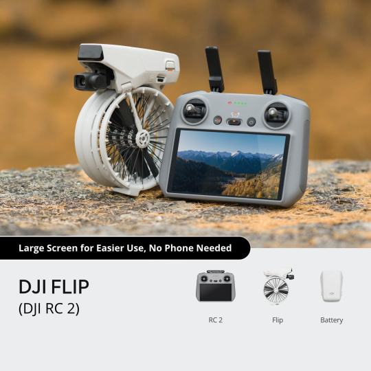 DJI Flip s ovladačem DJI RC 2