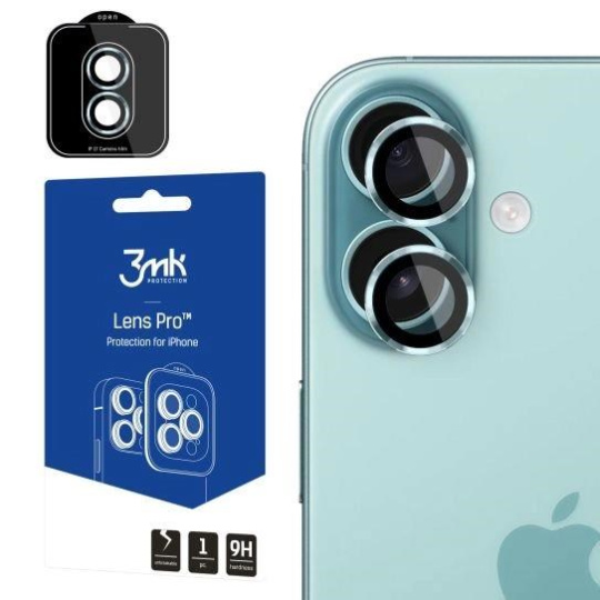 3mk Lens Protection Pro pro Apple iPhone 17 Light Green 3mk Lens Protection Pro pro Apple iPhone 17 Light Green