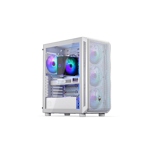 ENDORFY Case Arx 500 ARGB, Průhledná bočnice, ATX, 4x140mm ARGB Fan, bílá ENDORFY Case Arx 500 ARGB, Průhledná bočnice, ATX, 4x140mm ARGB Fan, bílá