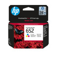 HP 652 Tri-color Original Ink Advantage Cartridge, , F6V24AE (200 pages)