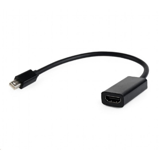 GEMBIRD Kabel CABLEXPERT red. miniDisplayport na HDMI, M/F, černá