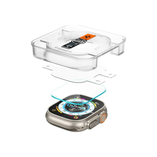 Spigen Glass EZ Fit 2 Pack - Apple Watch Ultra 49mm