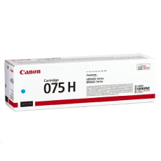 Canon TONER 075 H C azurová pro i-SENSYS LBP646Cdw, LBP647Cdw, MF664Cdw, MF667Cdw (2500 str.) Canon TONER 075 H C azurová pro i-SENSYS LBP646Cdw, LBP647Cdw, MF664Cdw, MF667Cdw (2500 str.)