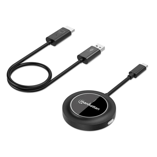 MANHATTAN HDMI Bezdrátová sada na prezentaci, 1080p, černá MANHATTAN HDMI Bezdrátová sada na prezentaci, 1080p, černá