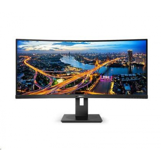 Philips MT VA LED 345B1C/00 - VA panel, 3440x1440, 2xHDMI, DP, USB, repro, nast vyska, zakriven